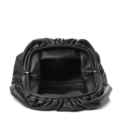 Bottega Veneta Smooth Butter Calf The Pouch Oversized Clutch Black 5 of 9