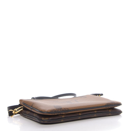 Louis Vuitton Reverse Monogram Giant Double Zip Pochette 4 of 10