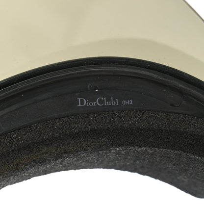 Christian Dior Mirrored DiorClub1 Sun Visor Black 10 of 10