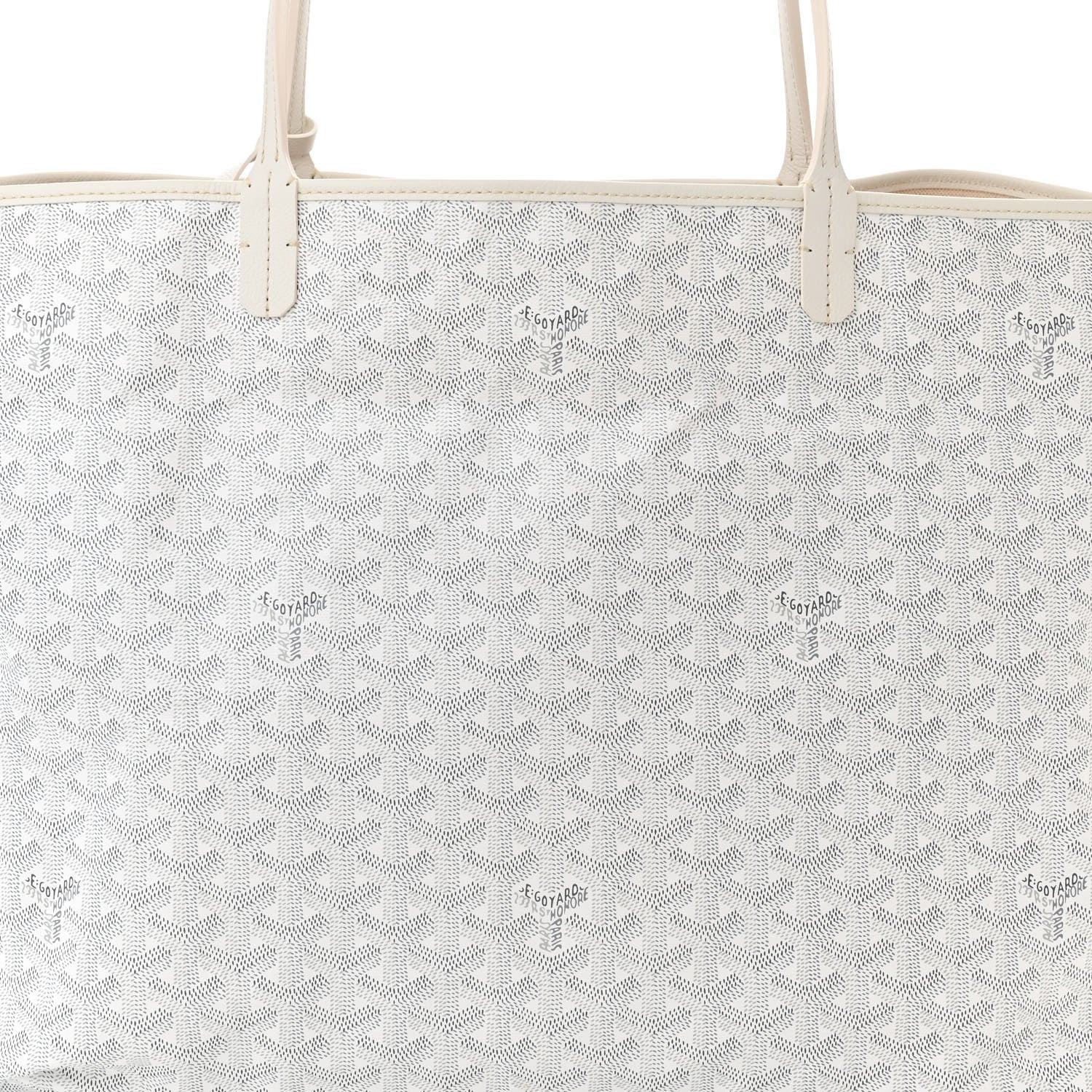 Goyard Goyardine Saint Louis GM White 9 of 11