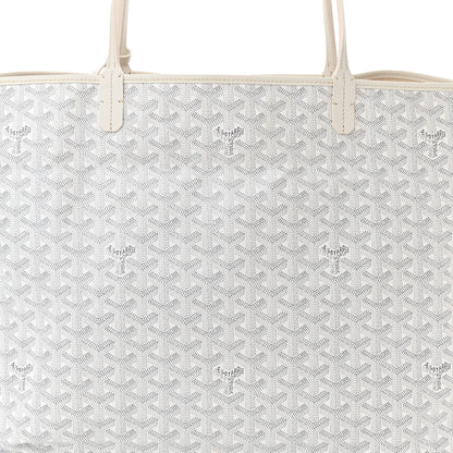 Goyard Goyardine Saint Louis GM White 9 of 11