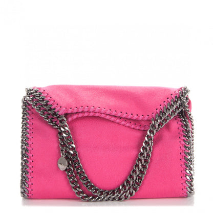 Stella McCartney Shaggy Deer Mini Falabella Tote Hot Pink 1 of 9