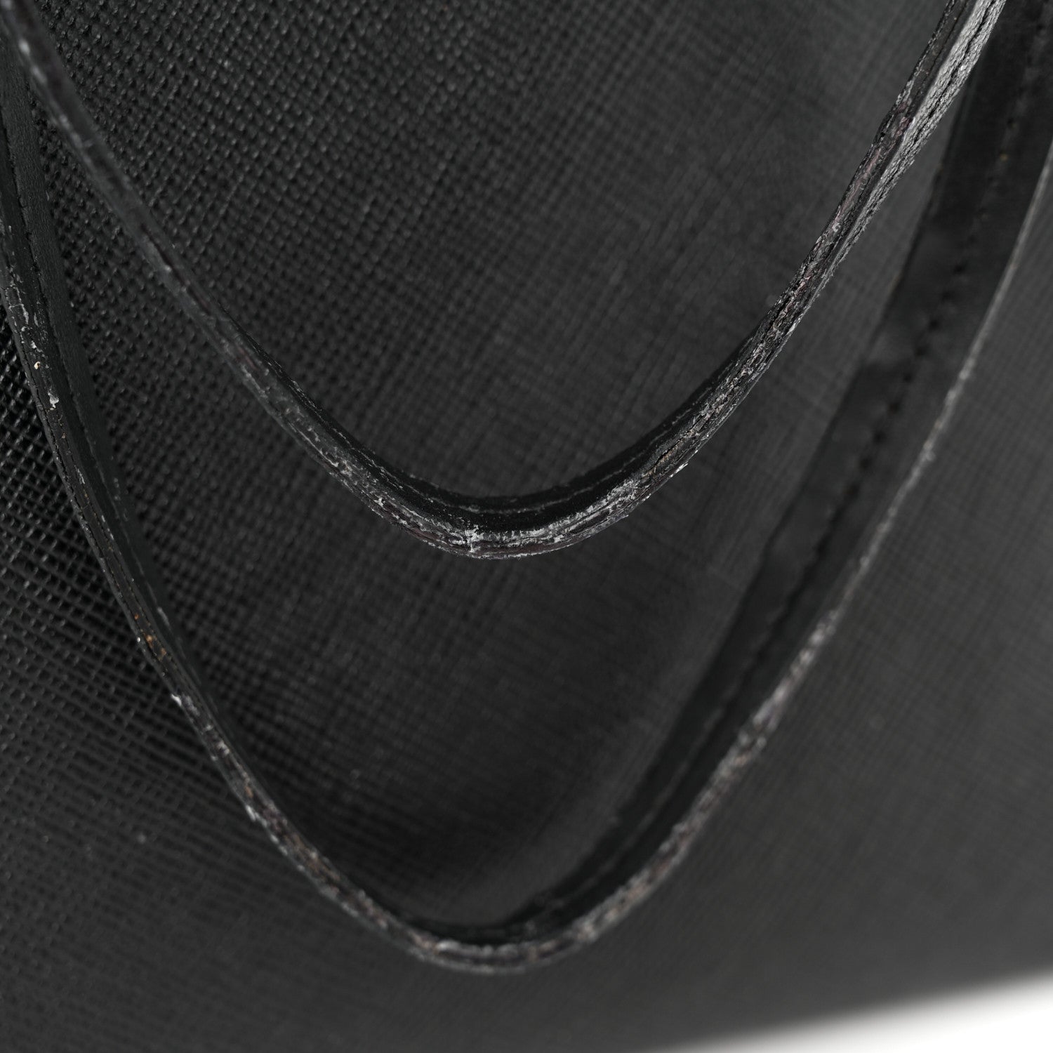 Prada Saffiano Cuir Tote Black 12 of 14