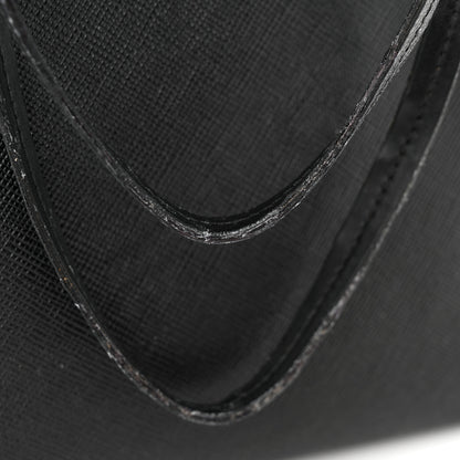 Prada Saffiano Cuir Tote Black 12 of 14