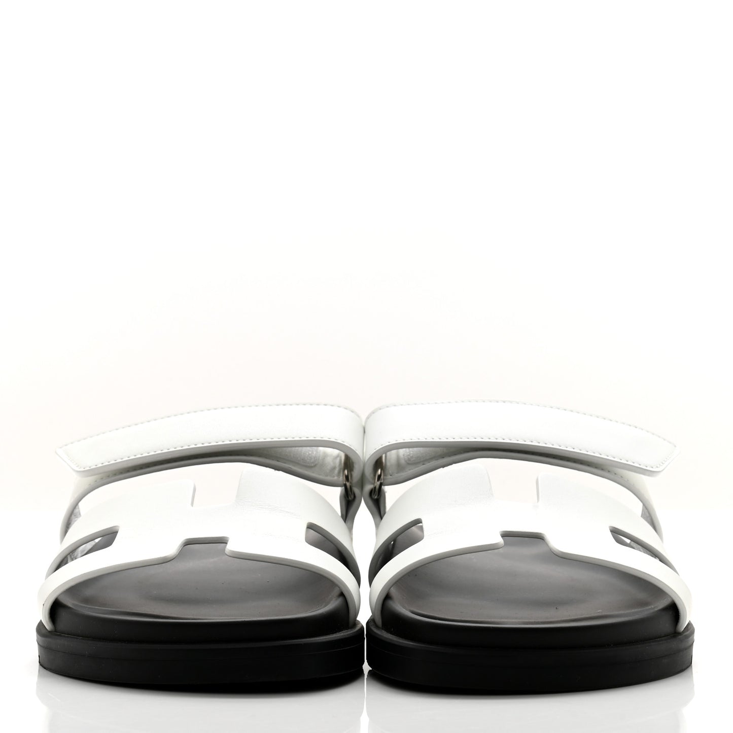 Calfskin Womens Chypre Sandals 36.5 White