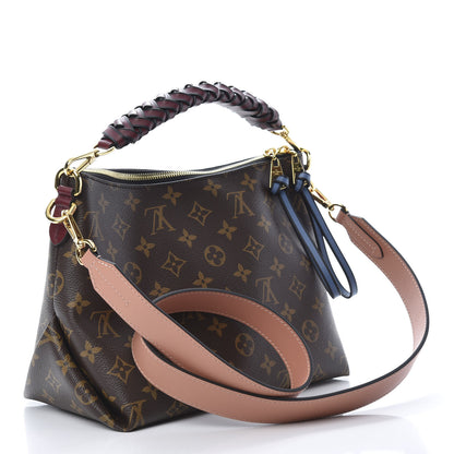 Louis Vuitton Monogram Beaubourg Hobo Mini Bordeaux Red Peach Safran Blue Jean Blue 4 of 11