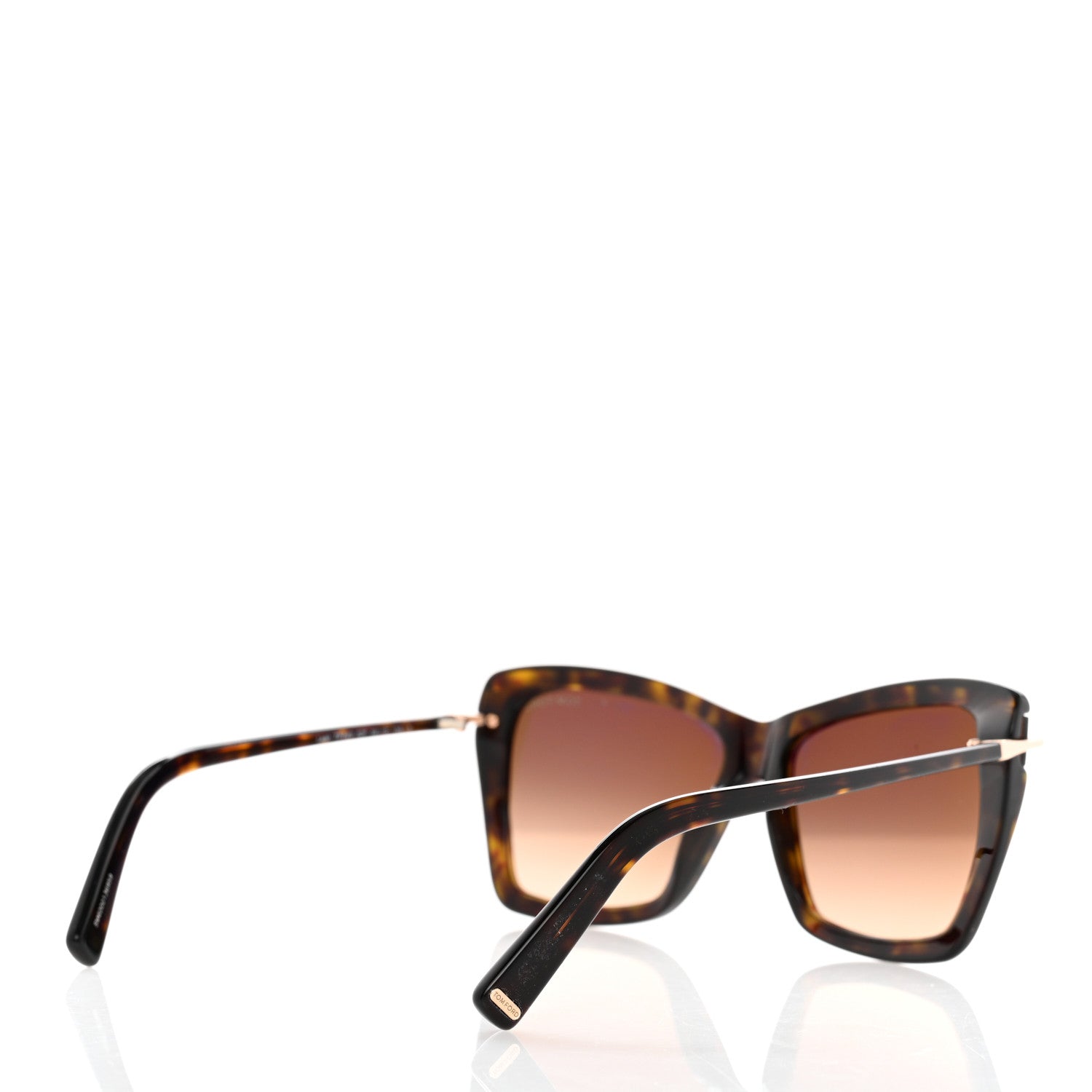 Tom Ford Leah Cat Eye Sunglasses FT849 Tortoiseshell 4 of 8