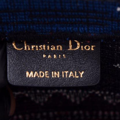 Christian Dior Canvas Embroidered Exclusive US Book Tote Multicolor 6 of 9