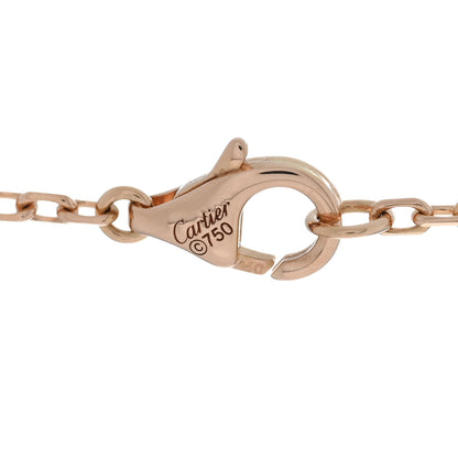 Cartier 18K Pink White Yellow Gold Diamond Trinity Pendant Necklace 4 of 4