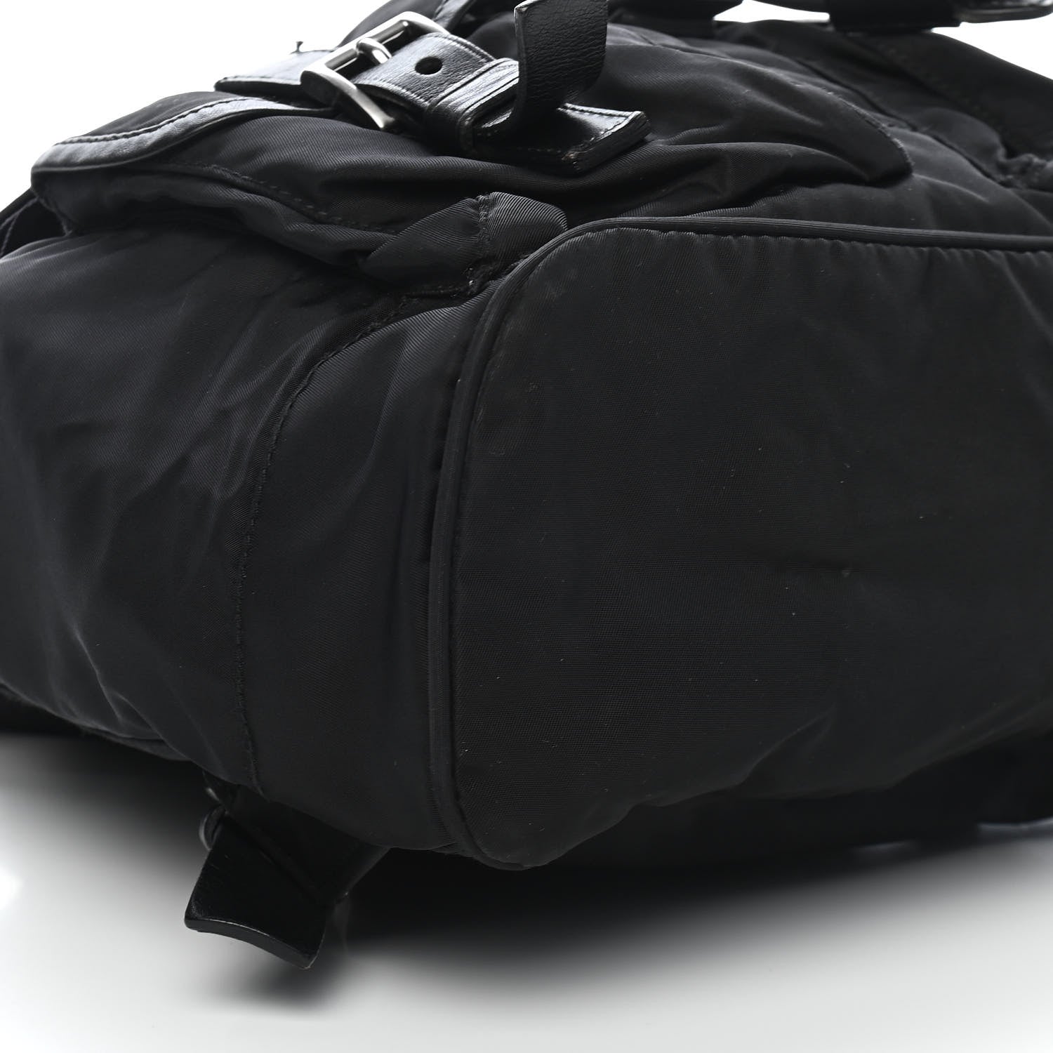 Prada Tessuto Nylon Vela Small Backpack Black 8 of 10