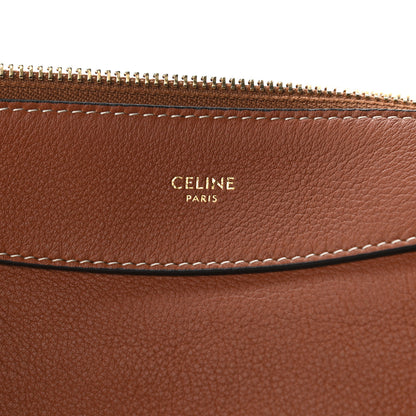 Celine Supple Calfskin Medium Romy Shoulder Bag Tan 6 of 11