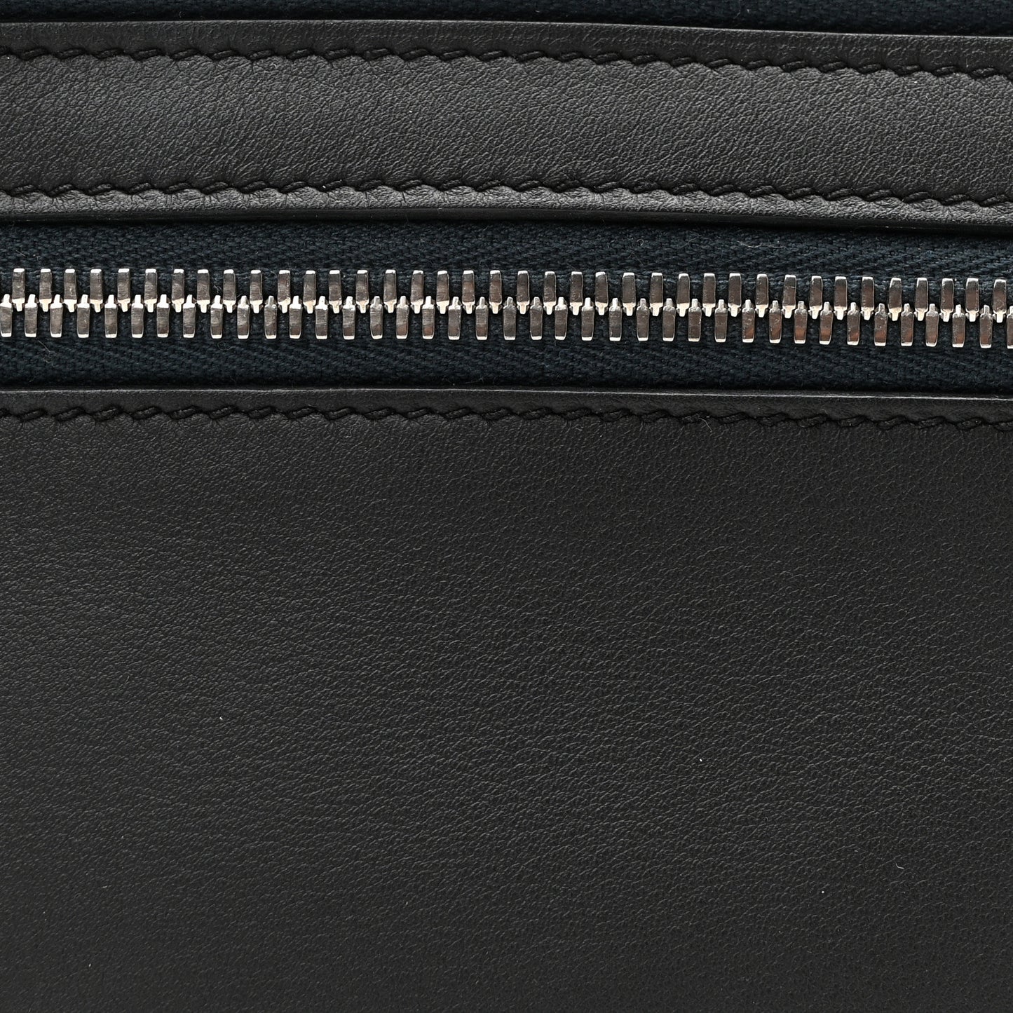 Taurillon Cristobal Cityslide Belt Bag PM Bleu Indigo Vert Cypress