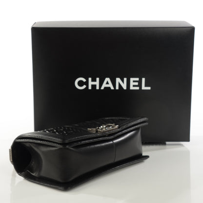 Chanel Lambskin Medium Celtic Boy Flap Black 4 of 8