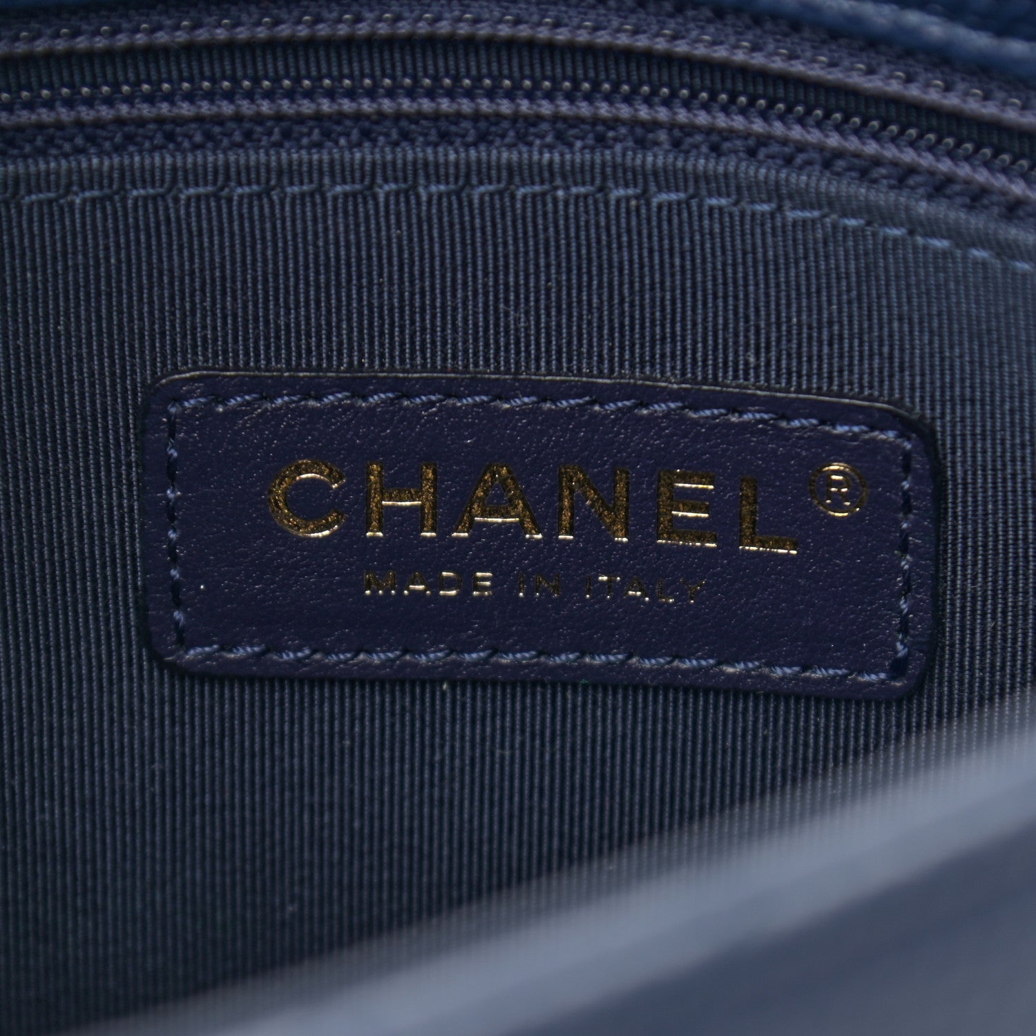 Chanel Caviar Quilted Small City Walk Flap Navy Blue 6 of 12