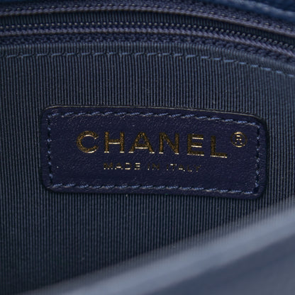 Chanel Caviar Quilted Small City Walk Flap Navy Blue 6 of 12