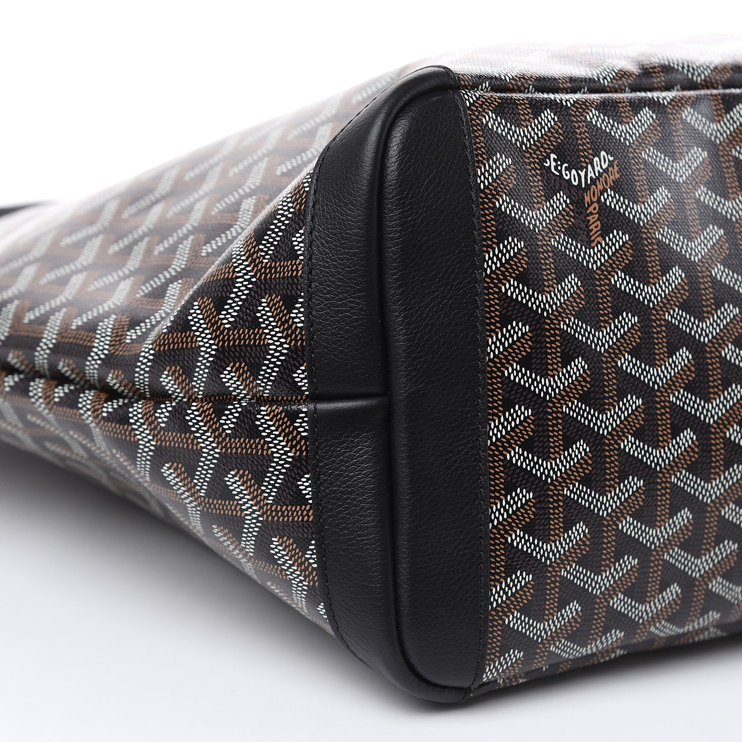 Goyard Goyardine Artois MM Black 7 of 8