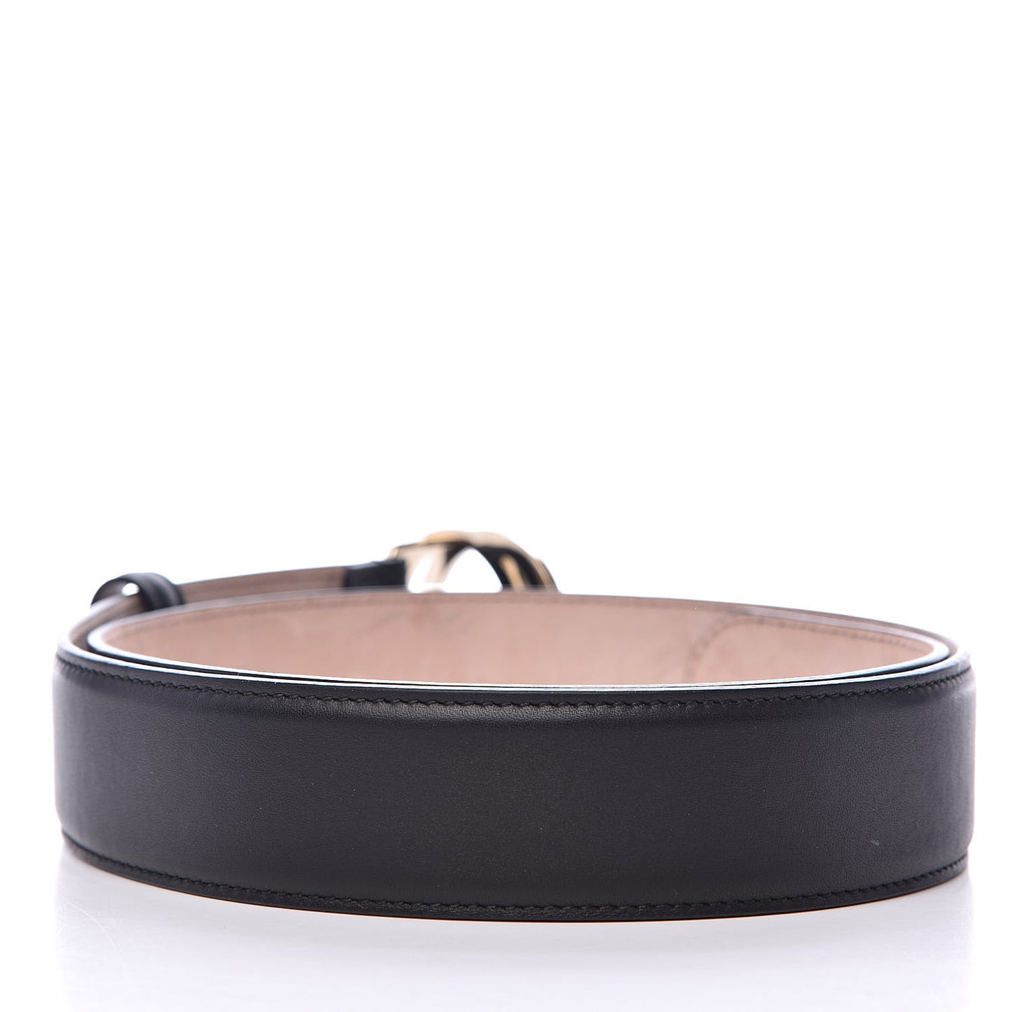 Calfskin Interlocking G 37mm Belt 85 34 Black