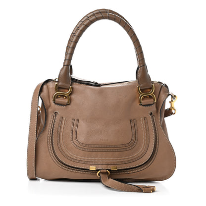 Chloe Calfskin Medium Marcie Satchel Nut 1 of 10