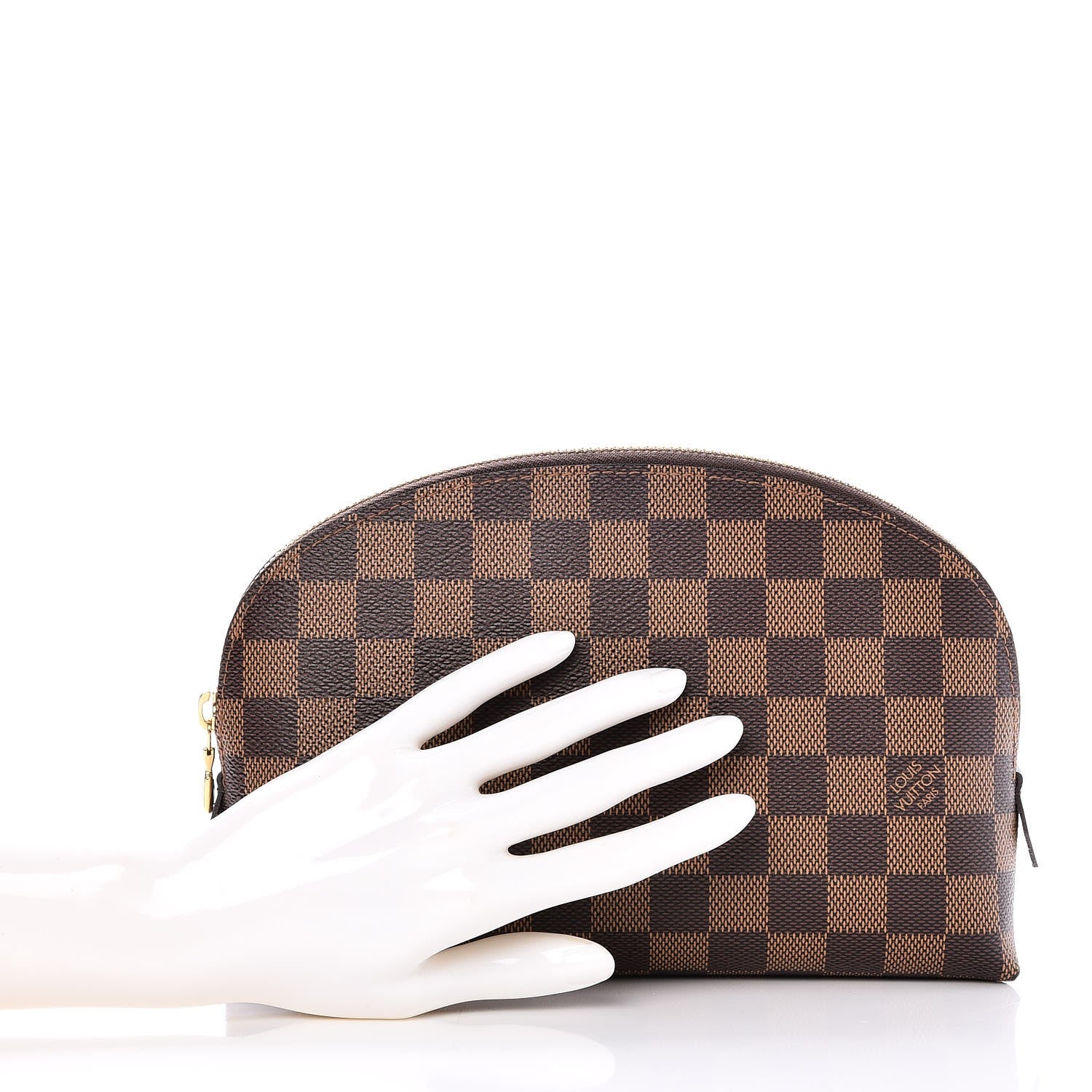 Louis Vuitton Damier Ebene Cosmetic Pouch GM 2 of 10