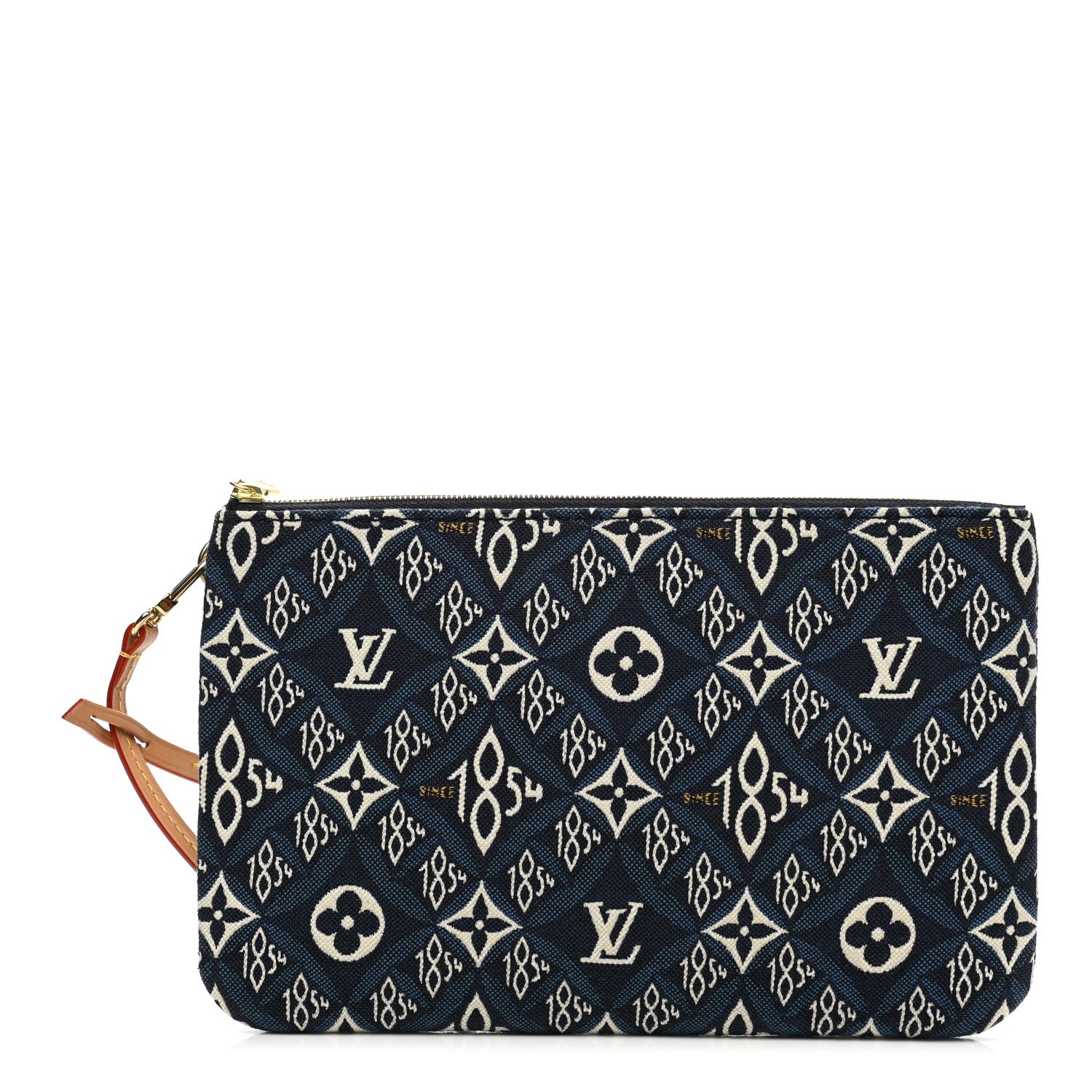 Louis Vuitton Jacquard Since 1854 Neverfull MM GM Pochette Blue 1 of 7