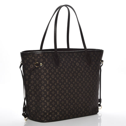Louis Vuitton Monogram Idylle Neverfull MM Fusain 3 of 8