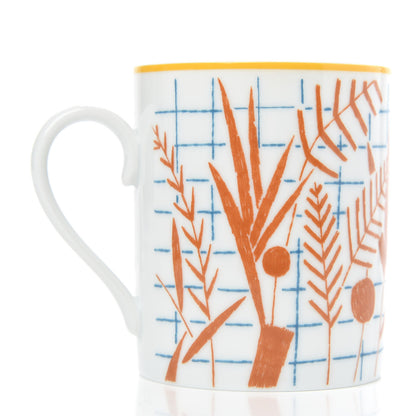 Hermes Porcelain A Walk In The Garden Mug 3 of 6