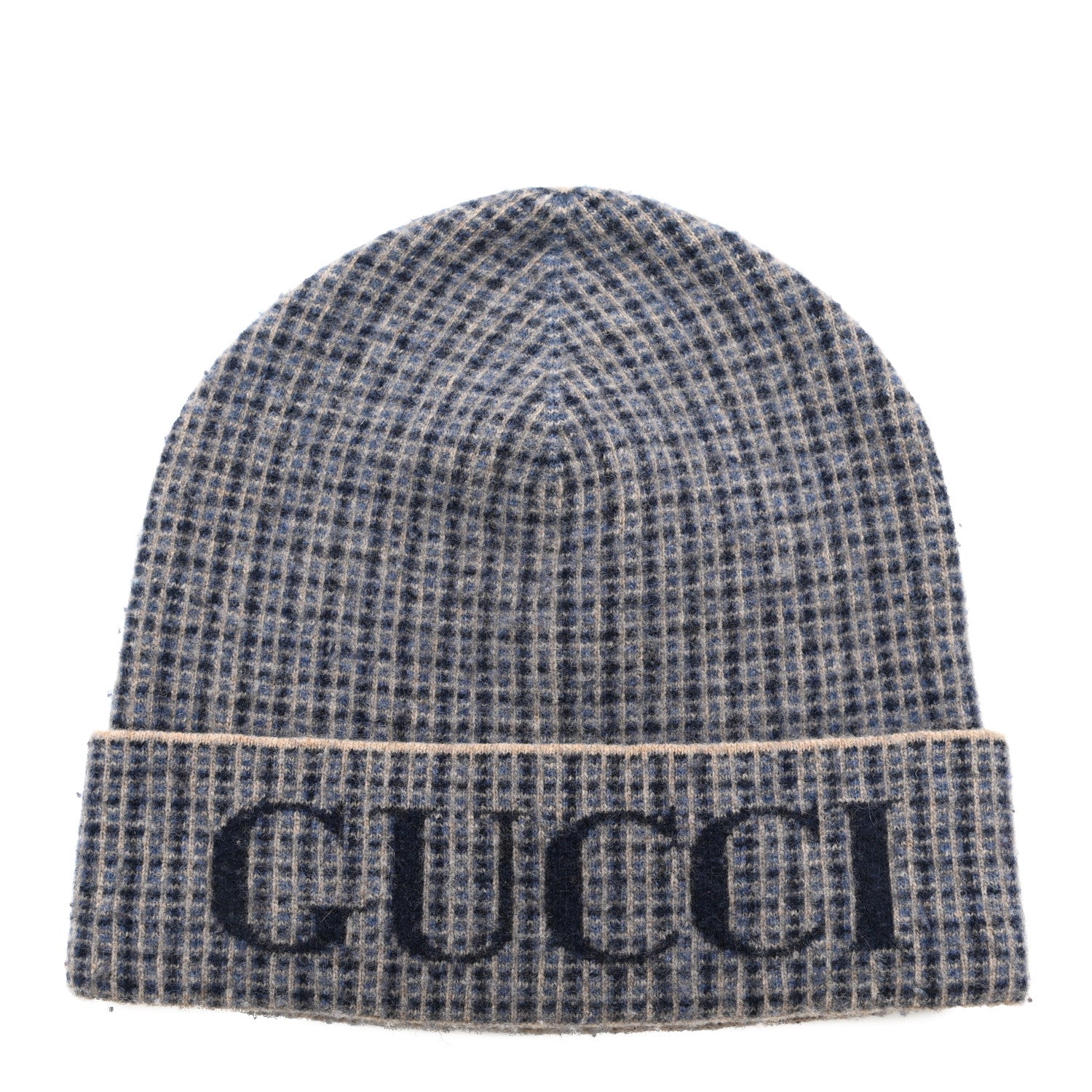 Gucci Wool Knit Beanie Hat M Royal Blue 1 of 5