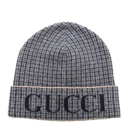 Gucci Wool Knit Beanie Hat M Royal Blue 1 of 5