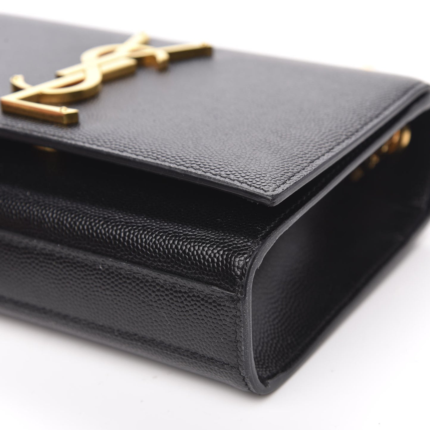 Grain De Poudre Small Monogram Kate Satchel Black