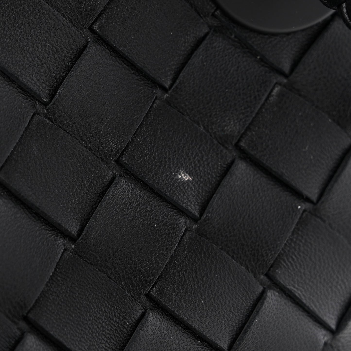 Nappa Intrecciato Small Andiamo Shoulder Bag Black