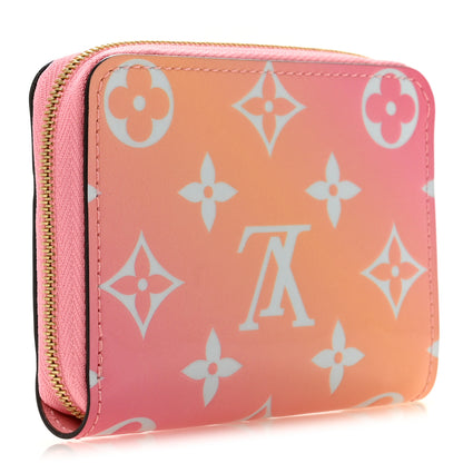Louis Vuitton Vernis Degrade Zippy Coin Purse Pink Orange Pink Orange 3 of 8
