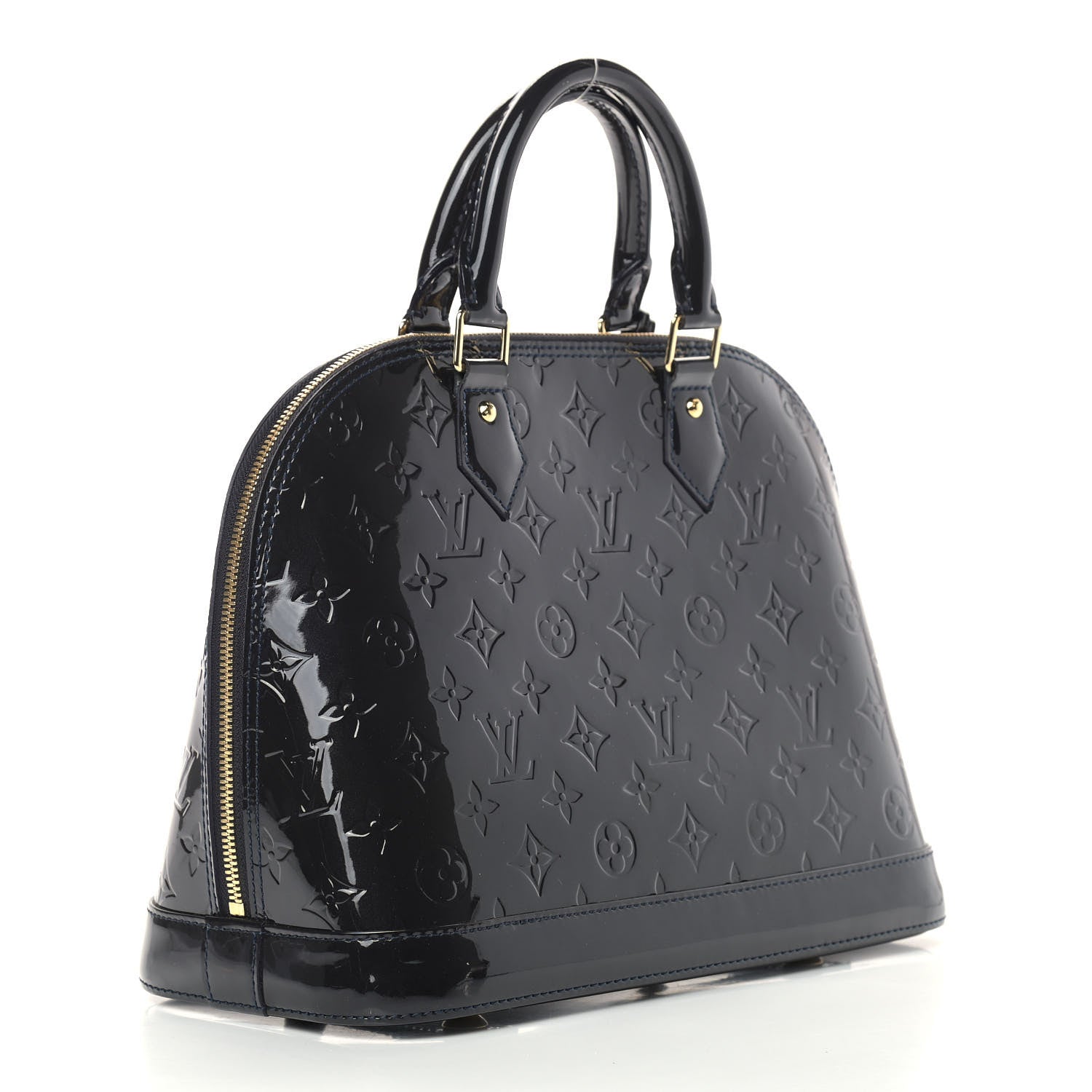 Louis Vuitton Vernis Alma PM Blue Infini 3 of 10