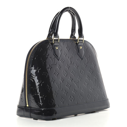 Louis Vuitton Vernis Alma PM Blue Infini 3 of 10