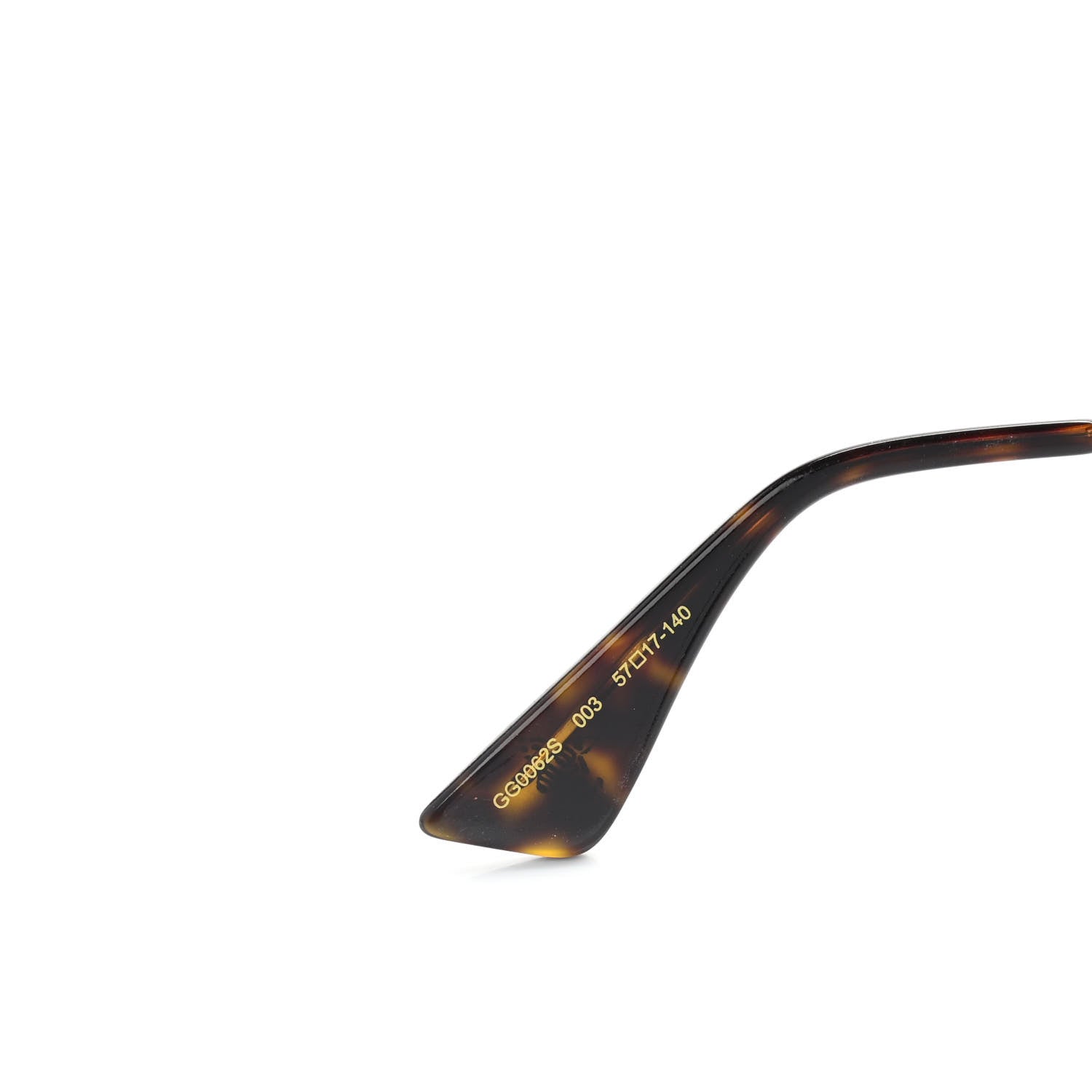 Gucci Web Aviator Sunglasses GG0062S Green Red 6 of 8