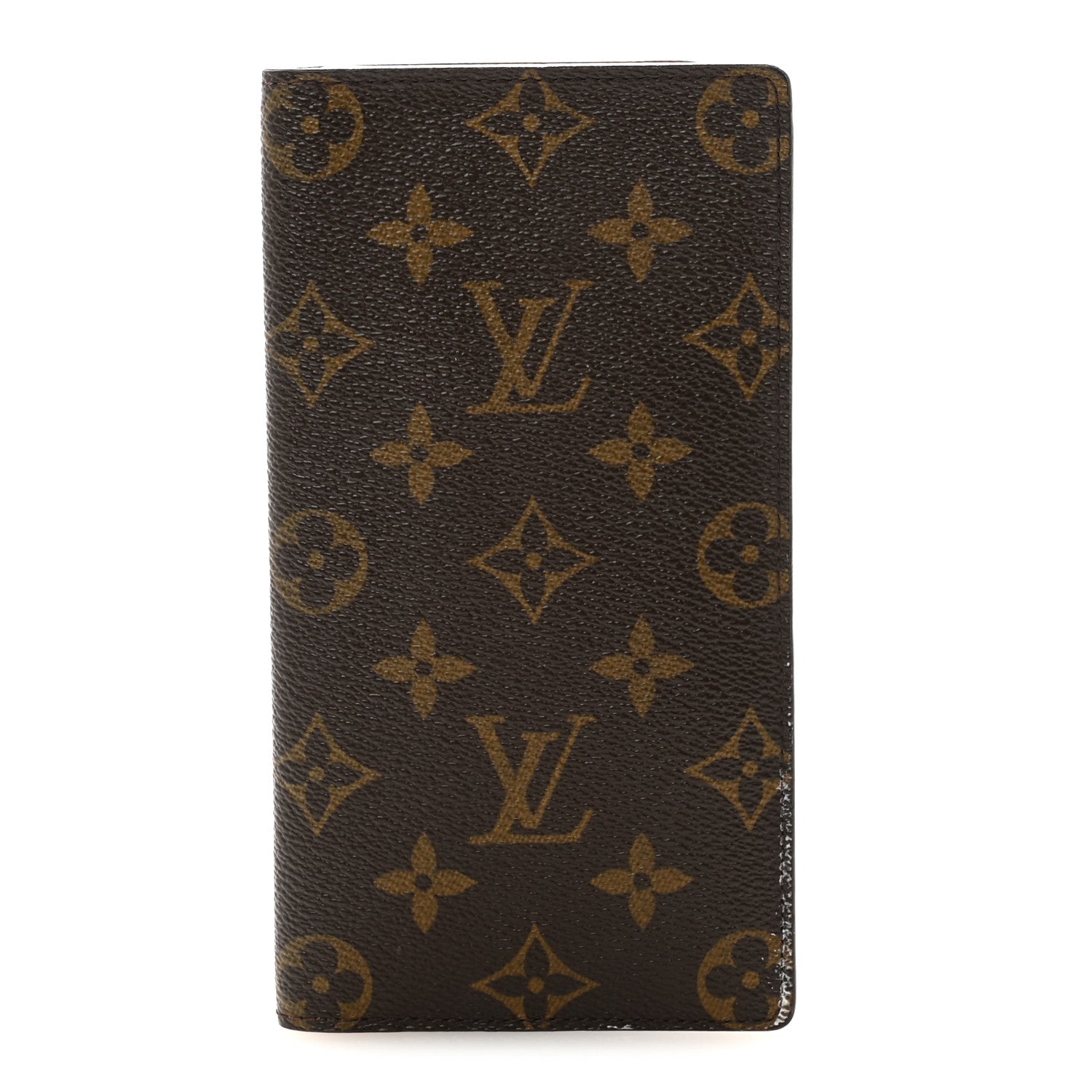 Louis Vuitton Monogram Porte Valeurs Checkbook Wallet 1 of 6