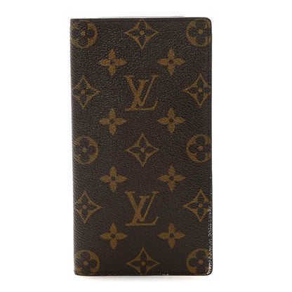 Louis Vuitton Monogram Porte Valeurs Checkbook Wallet 1 of 6