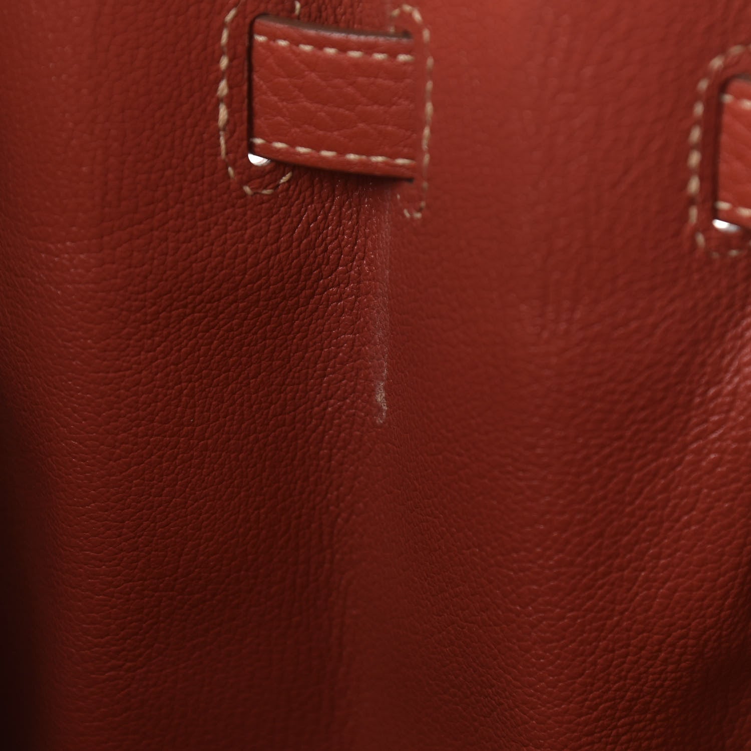 Hermes Taurillon Clemence Birkin 35 Sanguine 14 of 19
