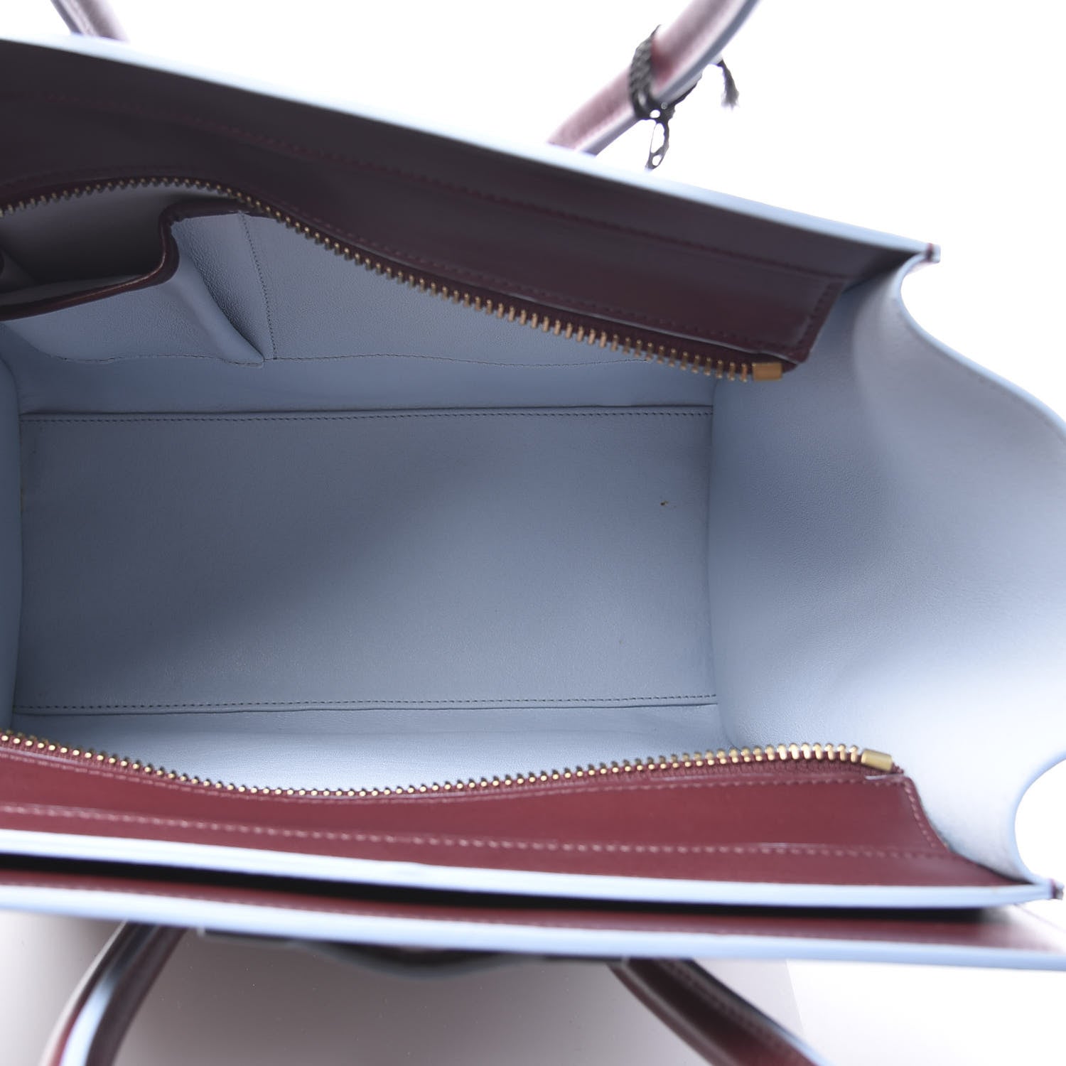 Celine Palmelato Micro Luggage Light Burgundy 4 of 8