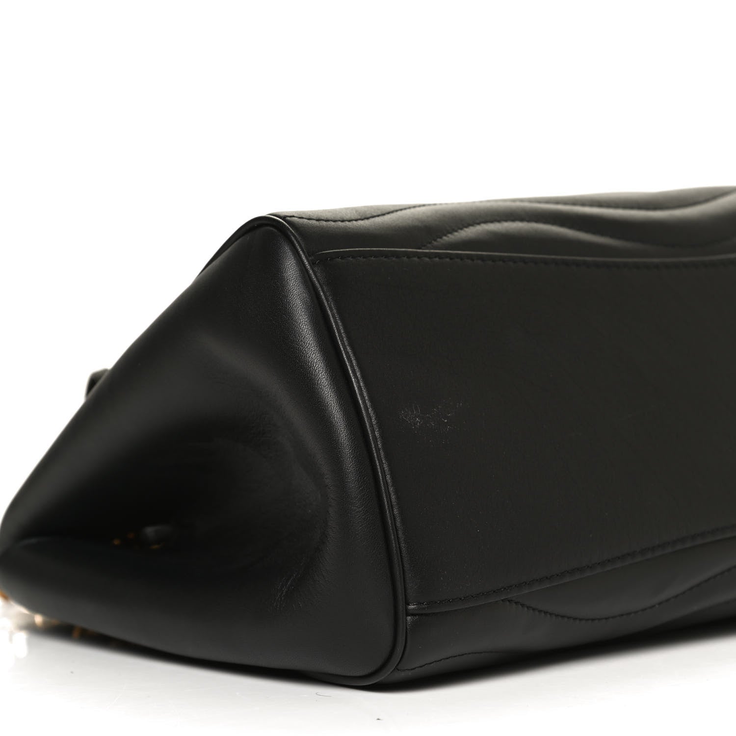 Louis Vuitton Calfskin New Wave Chain Tote Black 9 of 10