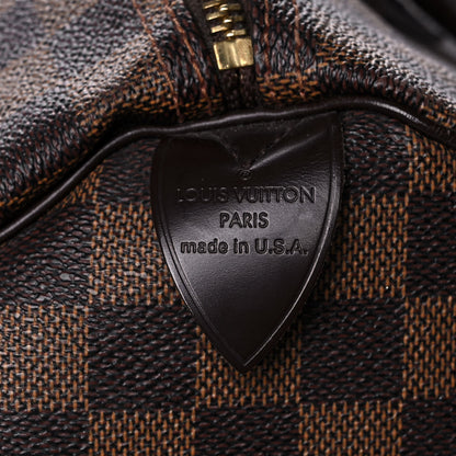 Louis Vuitton Damier Ebene Speedy 35 7 of 13