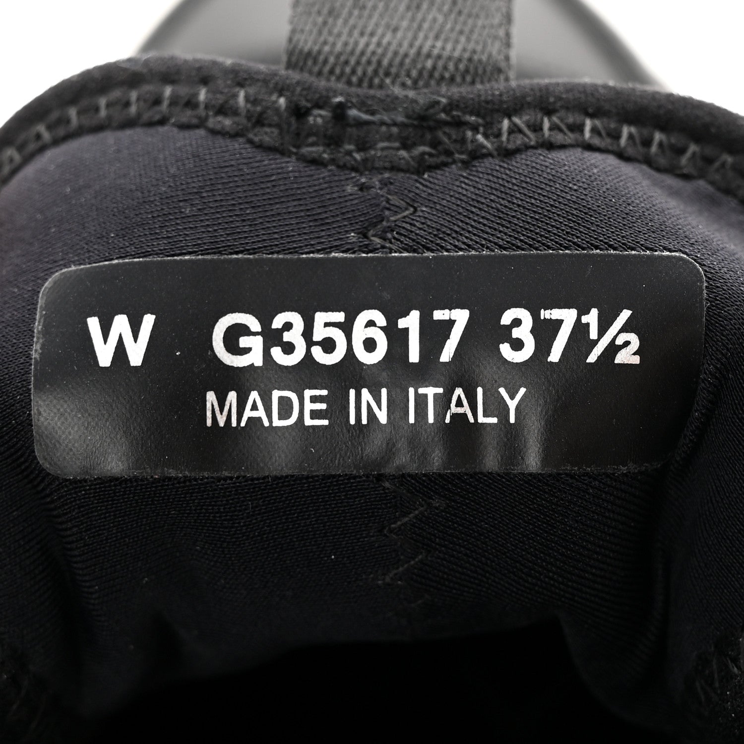 Chanel Velvet Calfskin Mixed Fibers CC Sneakers 37.5 Black 9 of 13