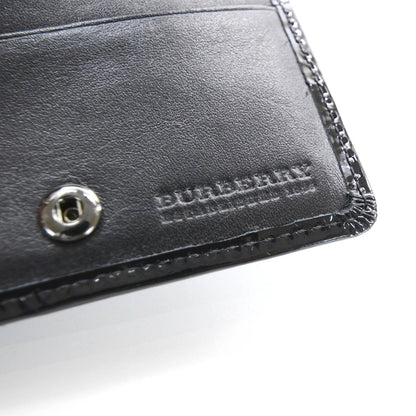 Burberry Patent Nova Check Card Case Wallet 8 of 10