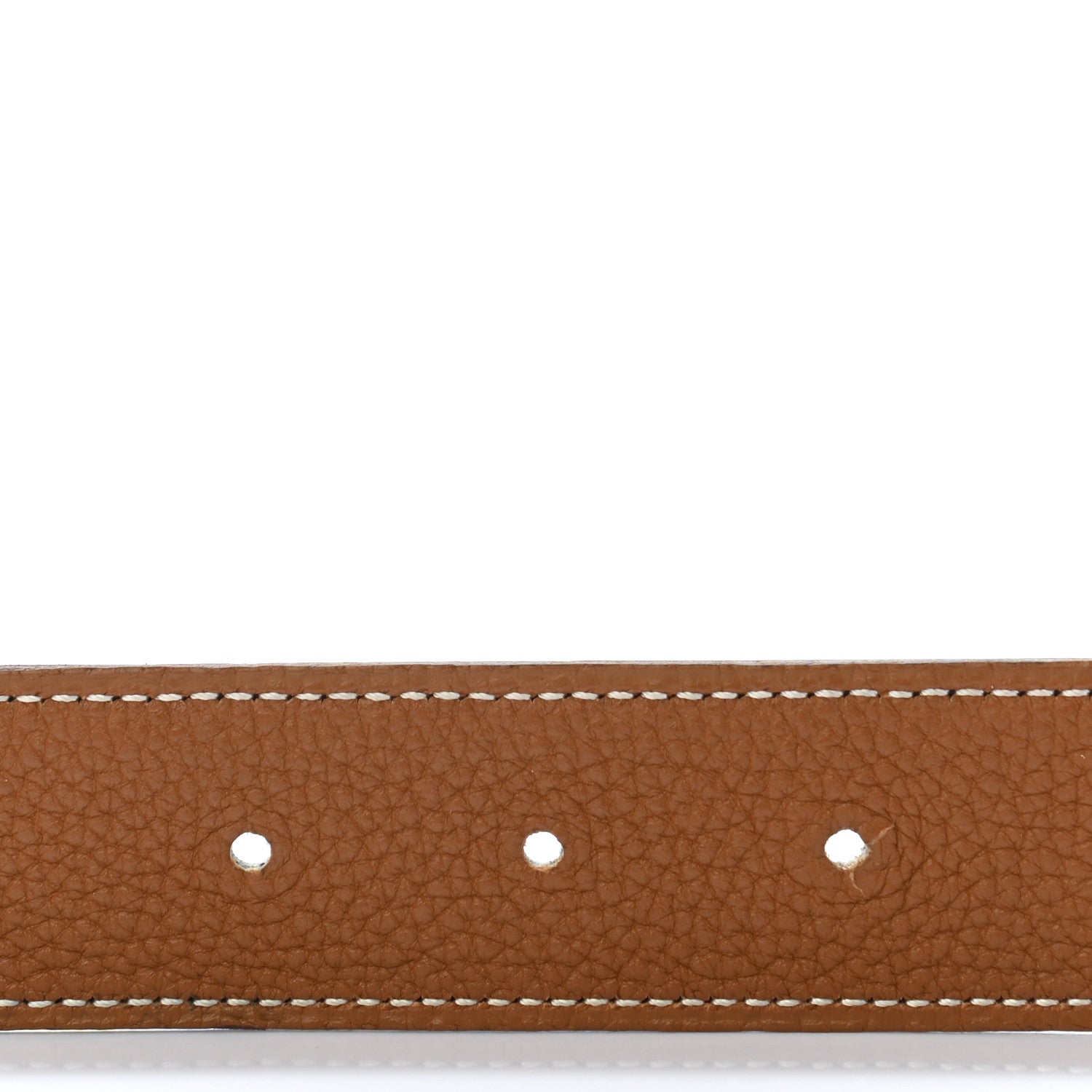 Hermes Box Togo 32mm H Belt 80 Black Gold 4 of 7