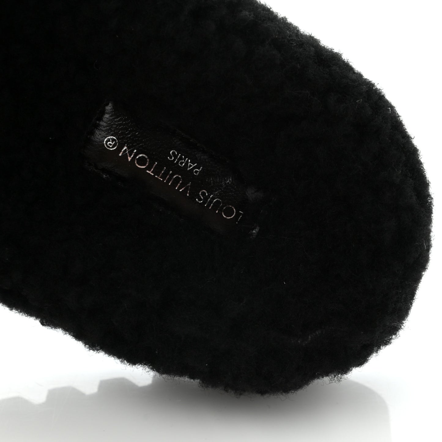 Shearling Paseo Flat Comfort Mule 39 Black