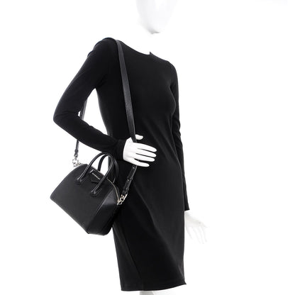 Givenchy Sugar Goatskin Mini Antigona Black 2 of 7