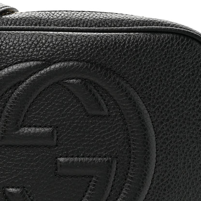 Gucci Pebbled Calfskin Small Soho Disco Bag Black 8 of 10