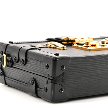 Louis Vuitton Epi Petite Malle Black 8 of 9
