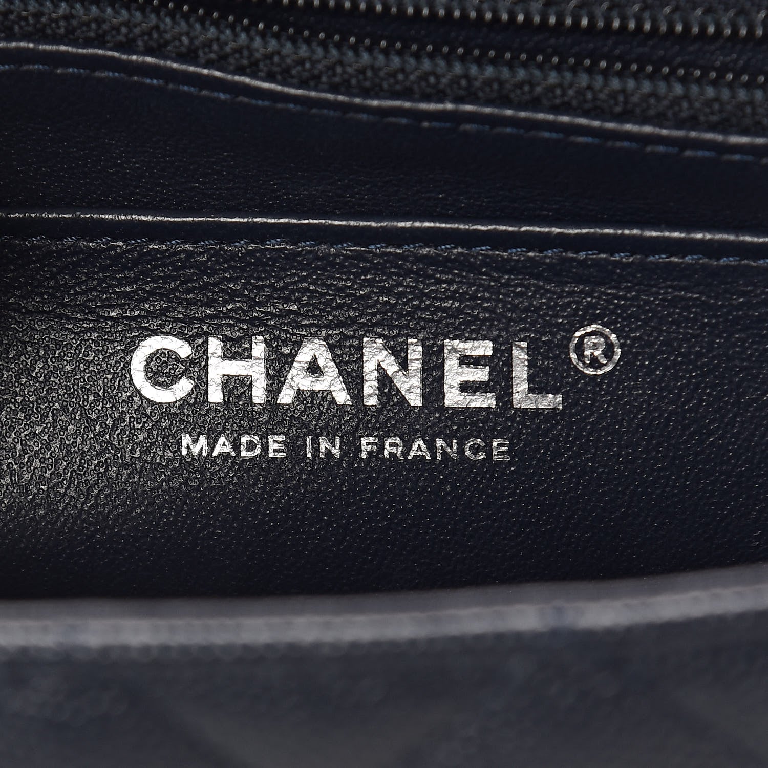 Chanel Caviar Quilted Mini Rectangular Flap Navy 9 of 11