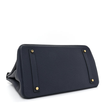 Hermes Togo BIRKIN 35 Bleu Nuit 4 of 10