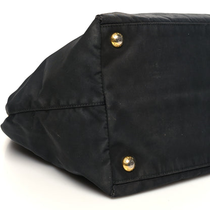 Prada Tessuto Nylon Shopping Tote Black 8 of 17